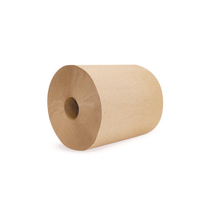 8x800 Boardwalk Green Universal Roll Towels, 1-Ply, Natural, 6/cs
