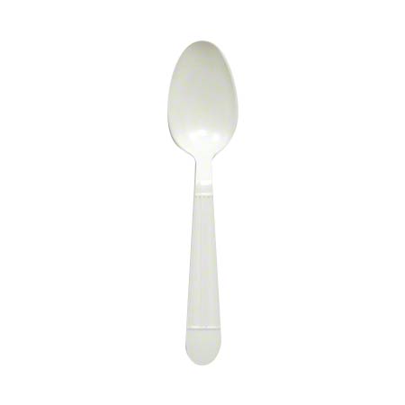 Heavyweight Teaspoon Polypro White Dense Pack Empress, 1000/cs