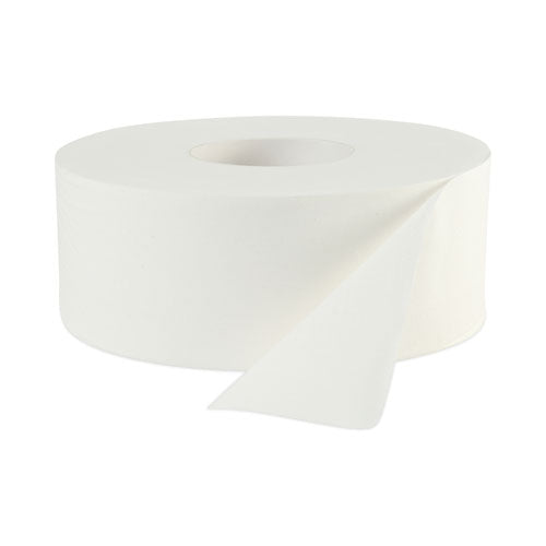 JRT Bath Tissue, Jumbo, Septic Safe, 2-Ply, White, 3.3x1,000 ft, 12 Rolls/ct