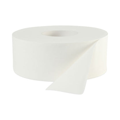 JRT Bath Tissue, Jumbo, Septic Safe, 2-Ply, White, 3.3x1,000 ft, 12 Rolls/ct