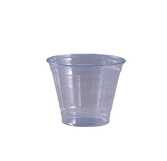 9oz Squat PET Clear Cups 1000/cs