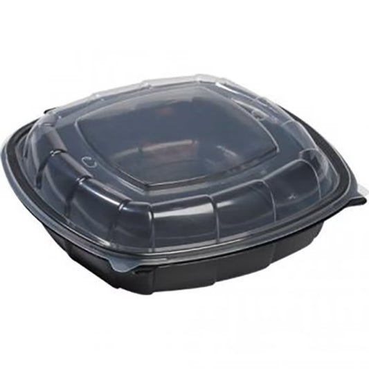 Sabert 9x9x3 Clamshell Container One Compartment 100/cs