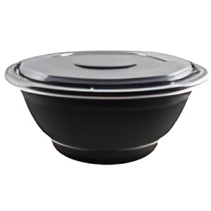 39oz Round Bowls with Lids, 150/cs