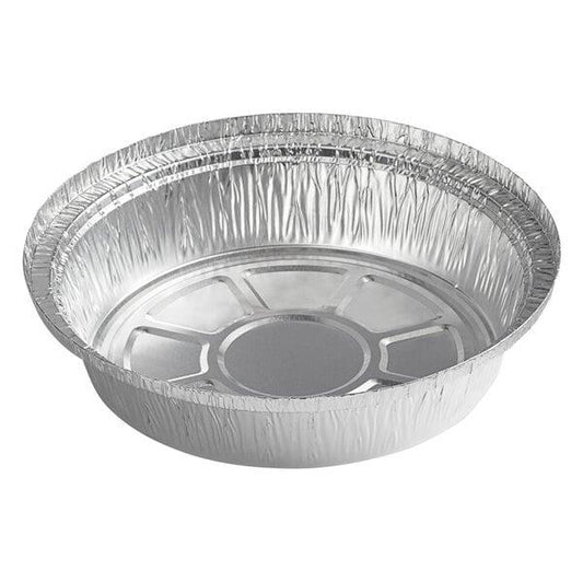 7 Inch Round Foil Pans, 7.28x7.28x1.57 Empress, 500/cs