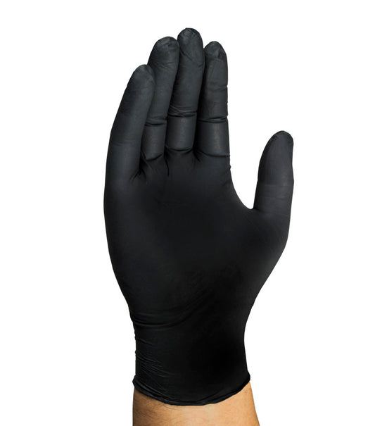 Medium Nitrile Gloves, Black, Powder Free, Prime Source Ultra, 1000/cs