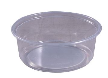 8oz Empress Deli Container Clear, 500/cs